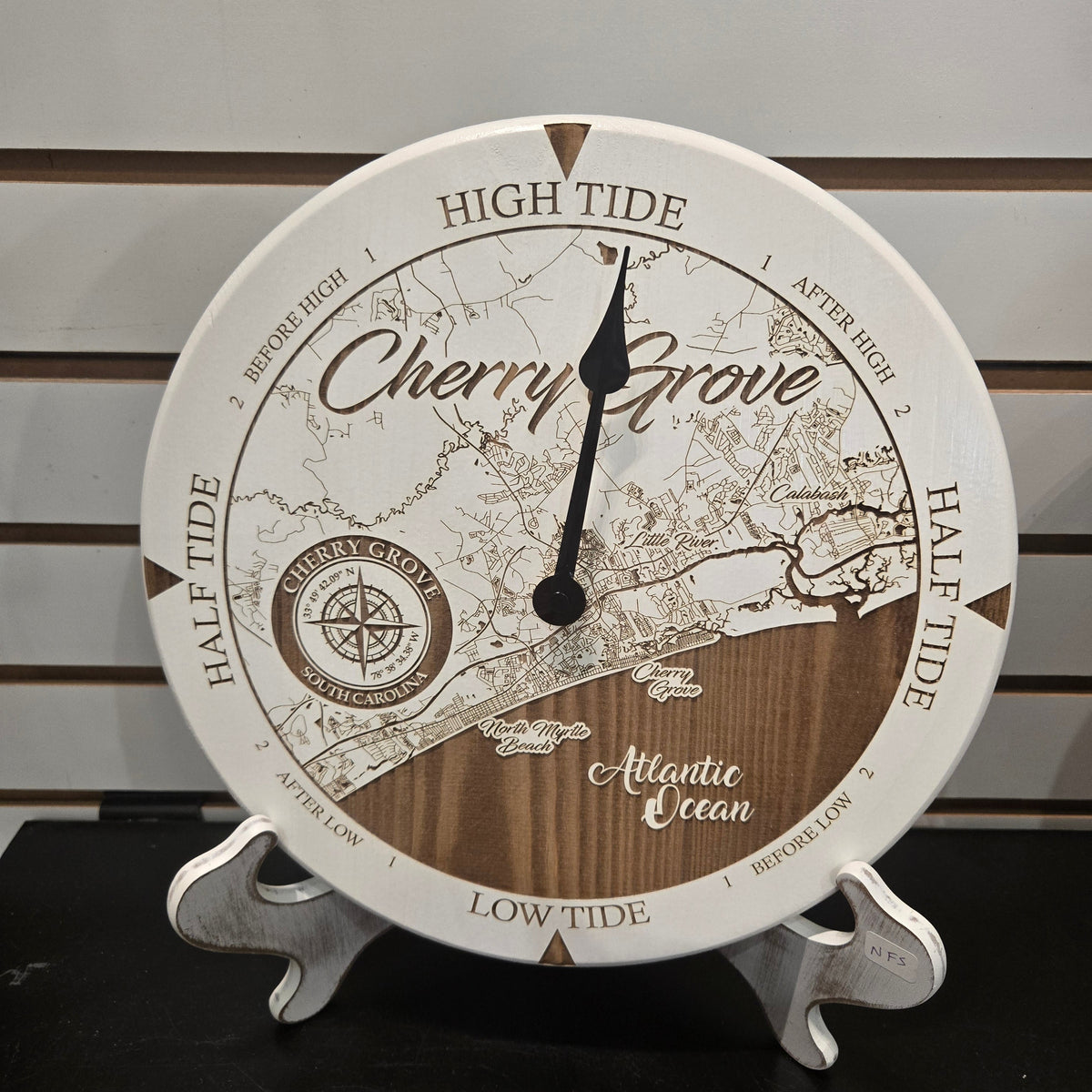 16" Lowcountry Tide Clock - Cherry Grove