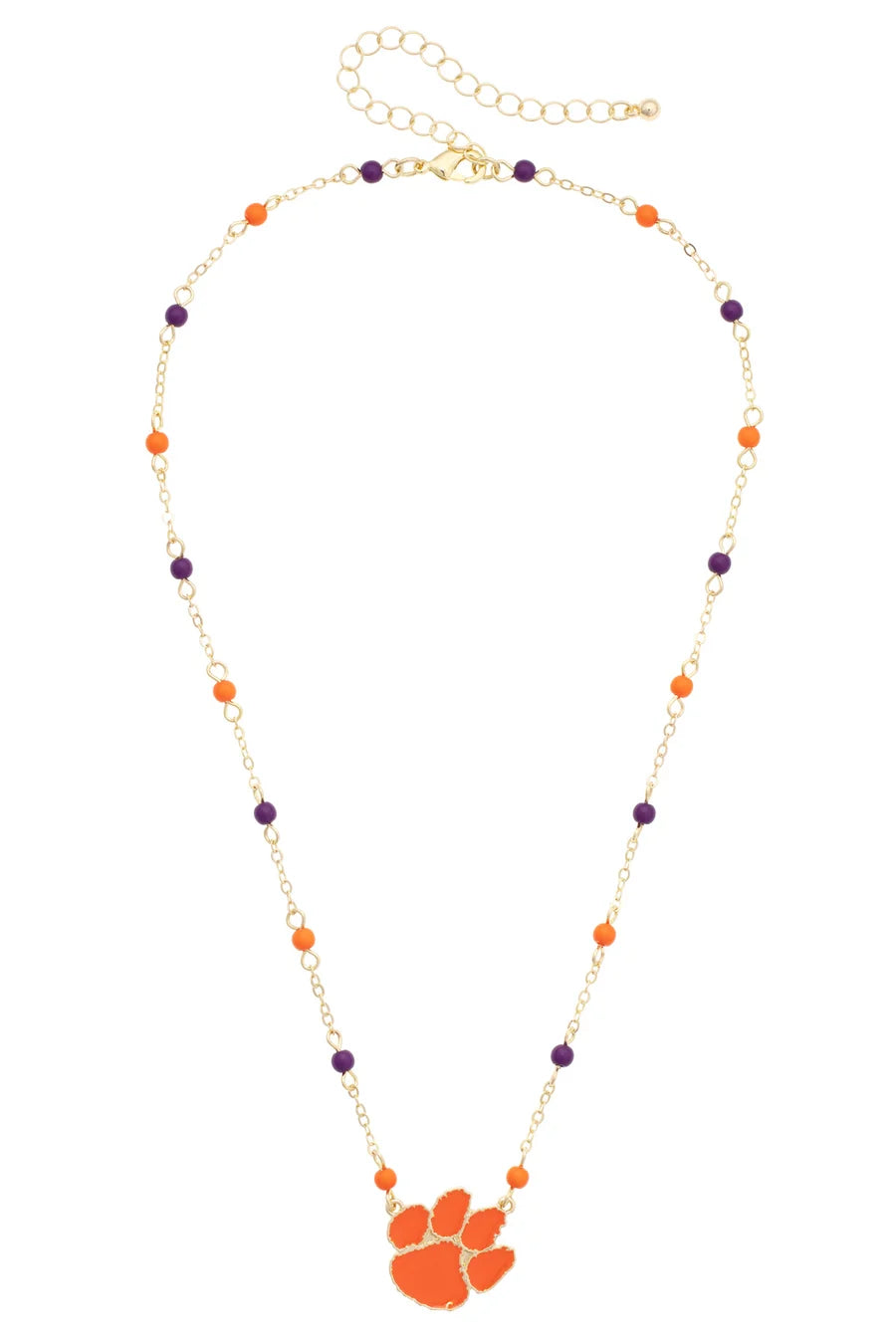 Clemson Tigers Logo Layering Necklace