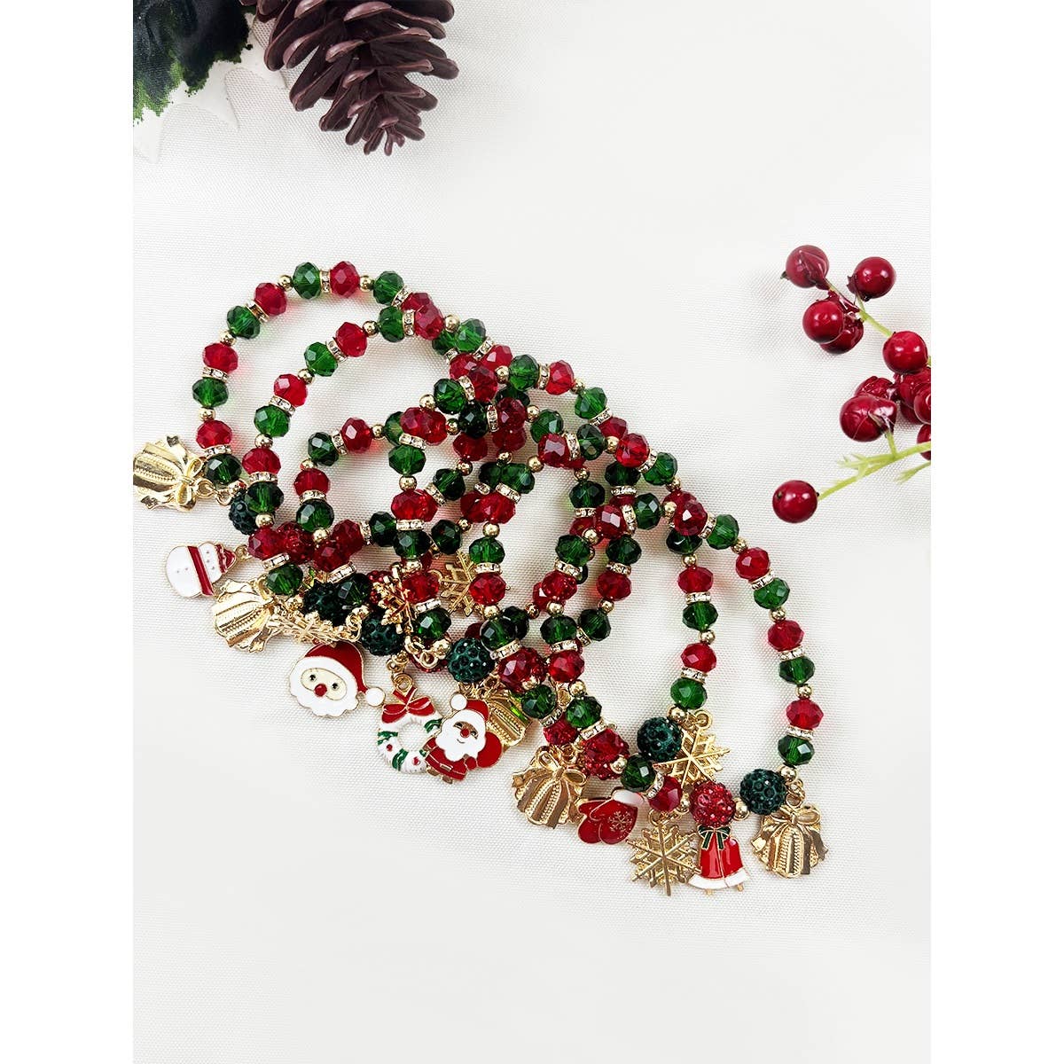 Holiday Magic Charm Bracelets