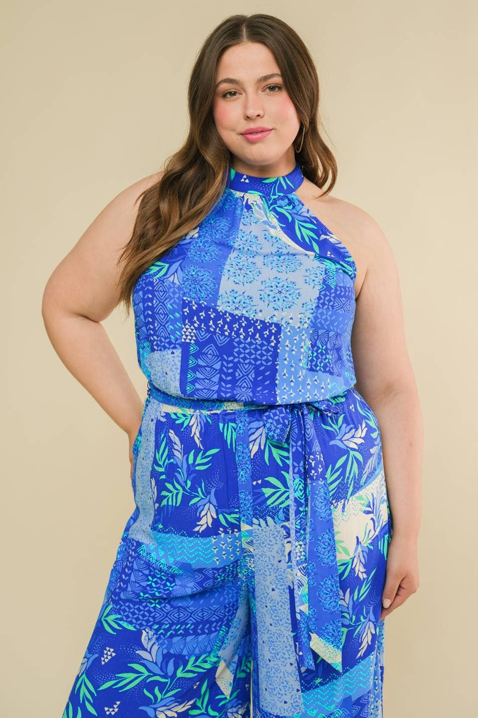 Bahama Bliss Jumpsuit- Plus