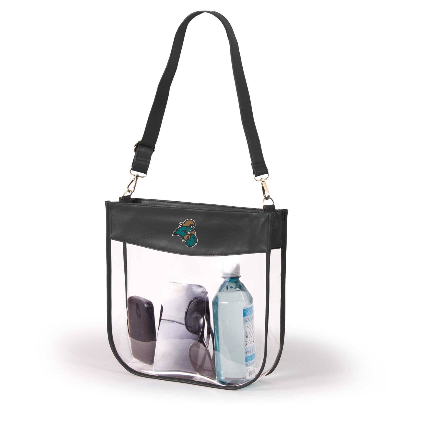 Coastal Carolina Large Clear Purse with Zipper by Desden