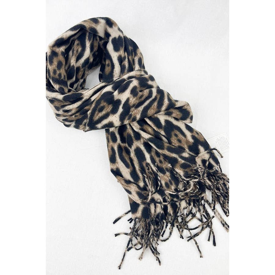 Wild at Heart Leopard Scarf