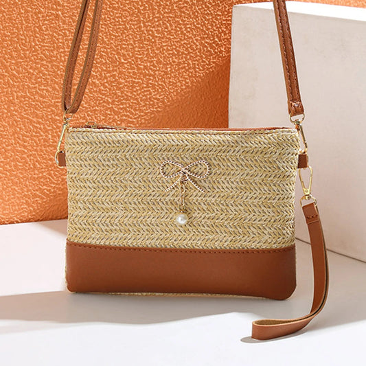 Bow Pearl Crossbody