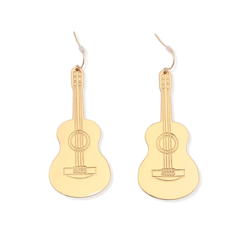 Cash Guitar Earrings