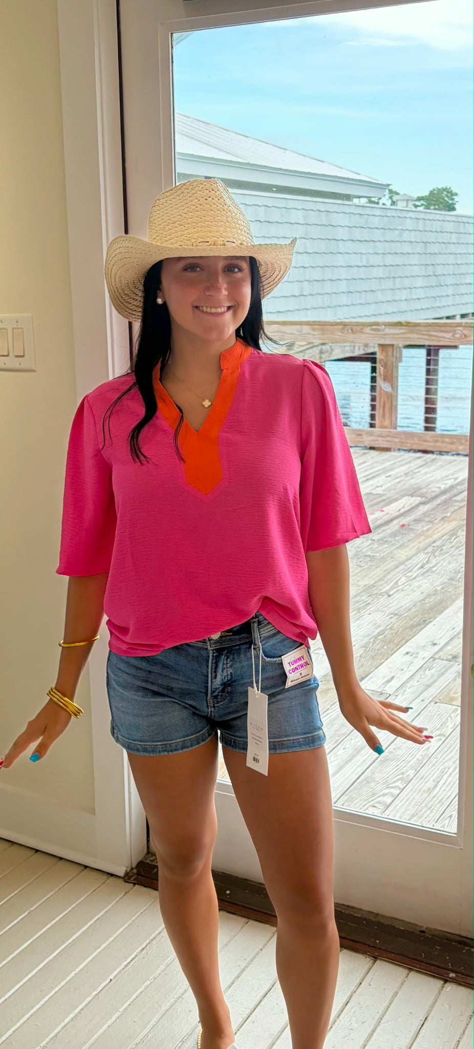 Paradise Pop Blouse