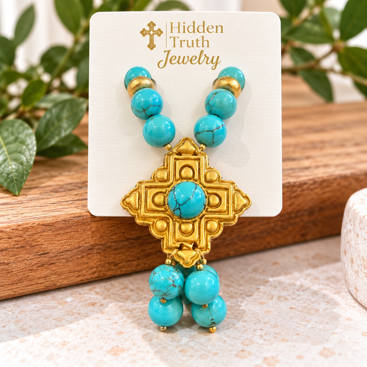 Turquoise Double Bracelet by Hidden Truth
