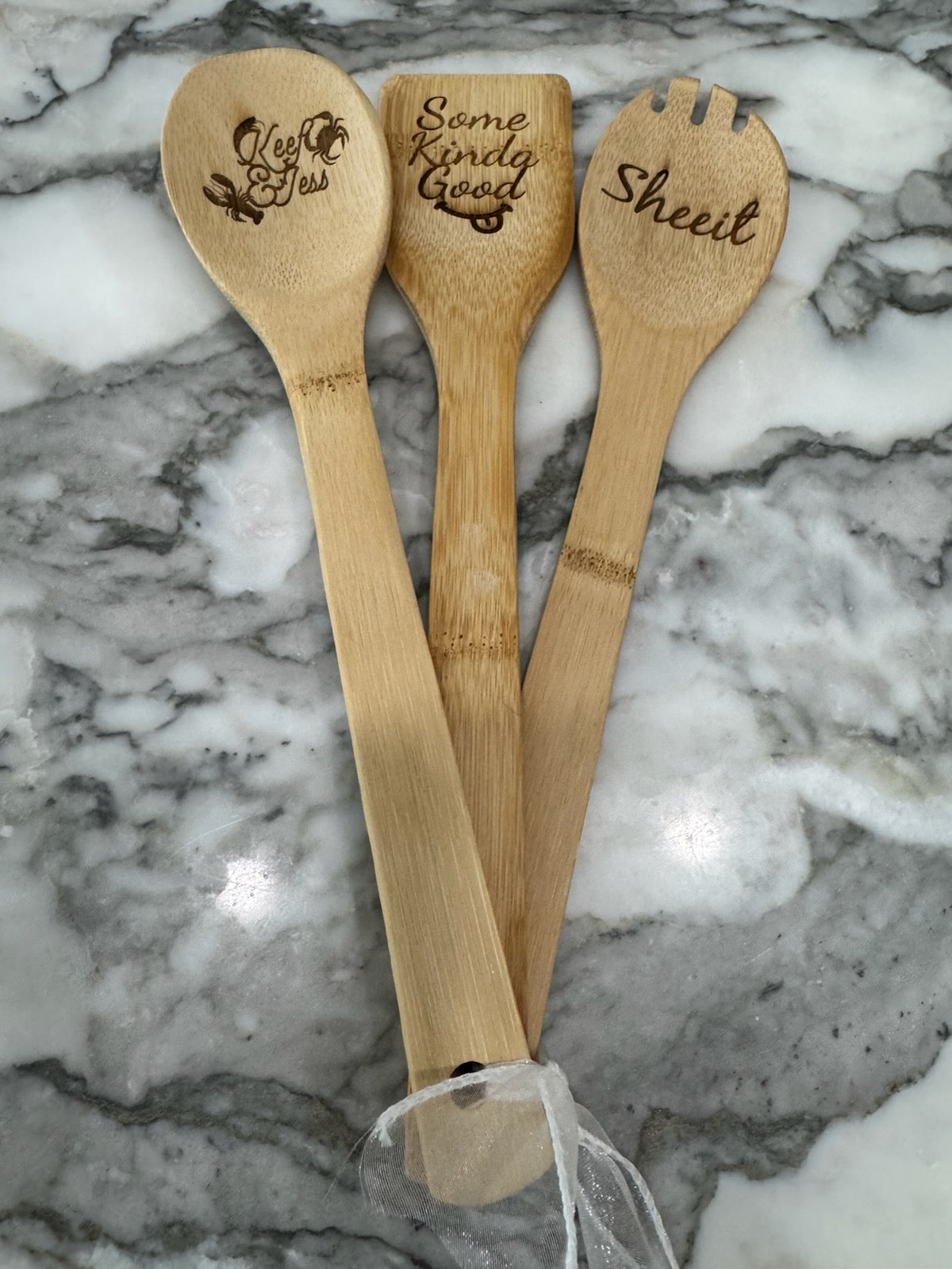 Keef & Jess Trio Spoon Set