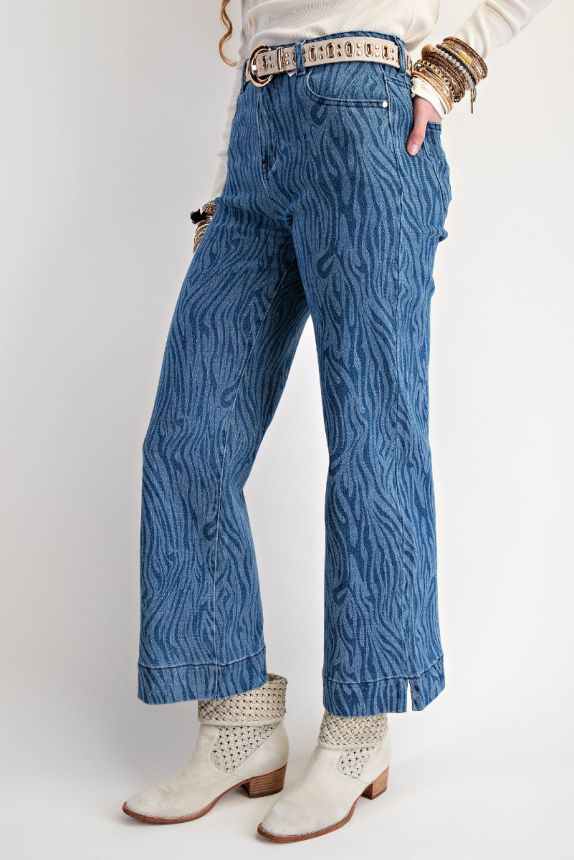 Wild Streak Wide Leg Denim