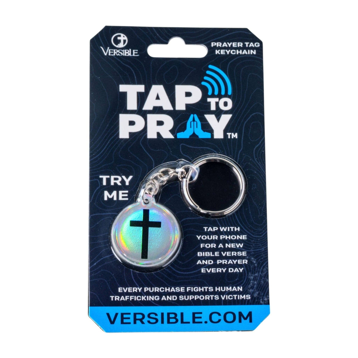 Tap To Pray® Acrylic Keychain