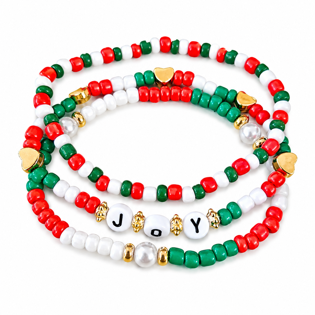 Christmas Joy Bracelets
