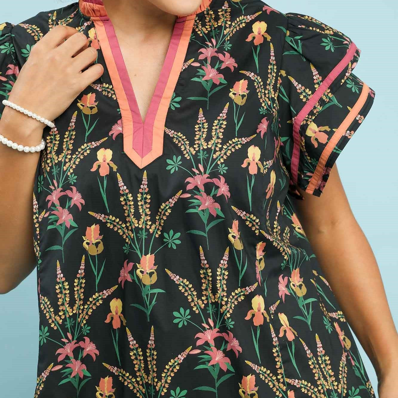 Midnight Meadow Blouse by Umgee