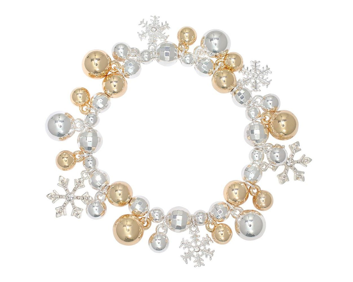 Snowflake Bracelet by Periwinkle