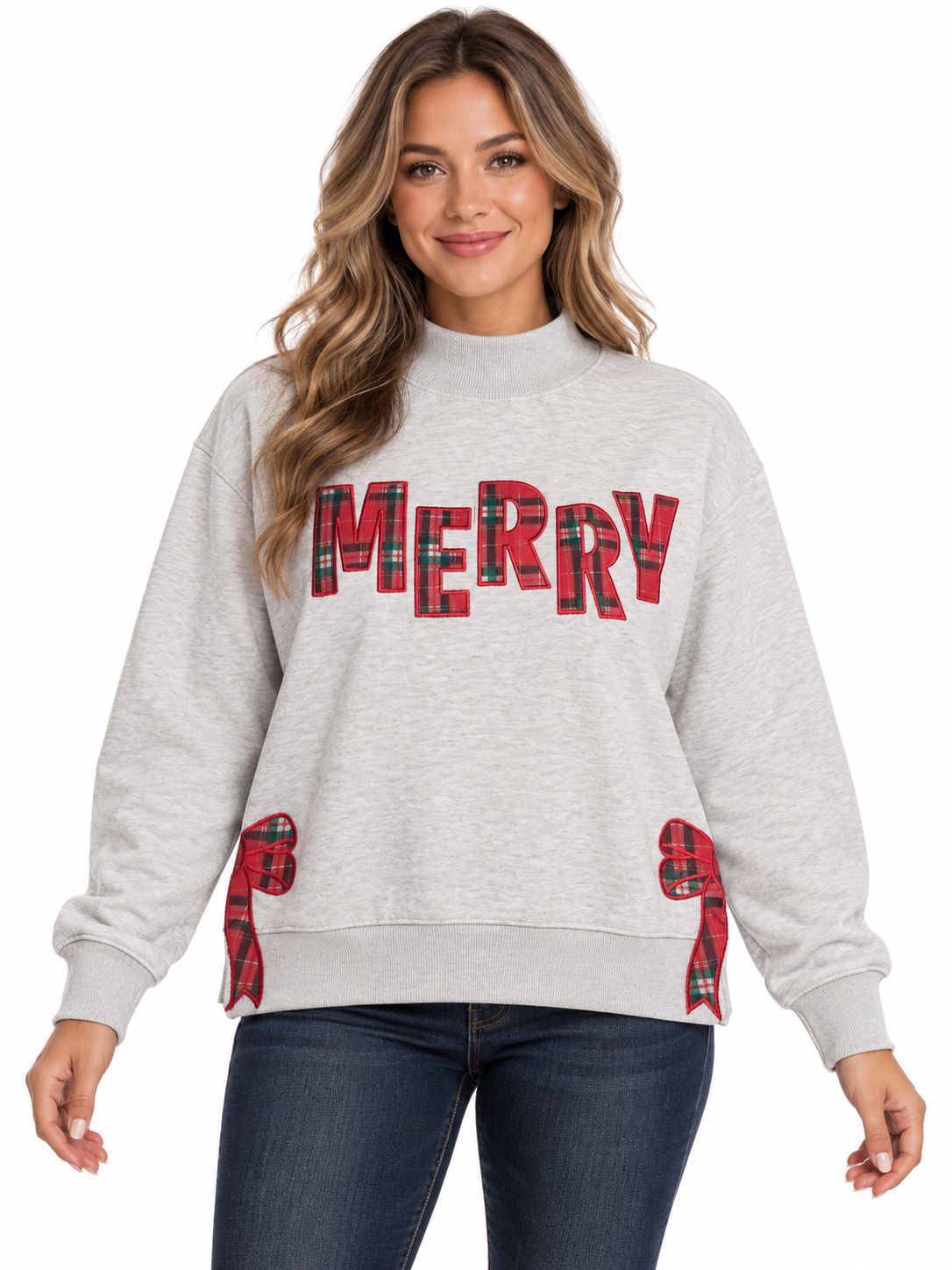 Merry Mockneck Sweatshirt