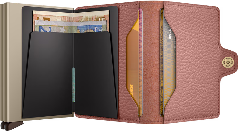Twinwallet Pebble- Rose by Secrid