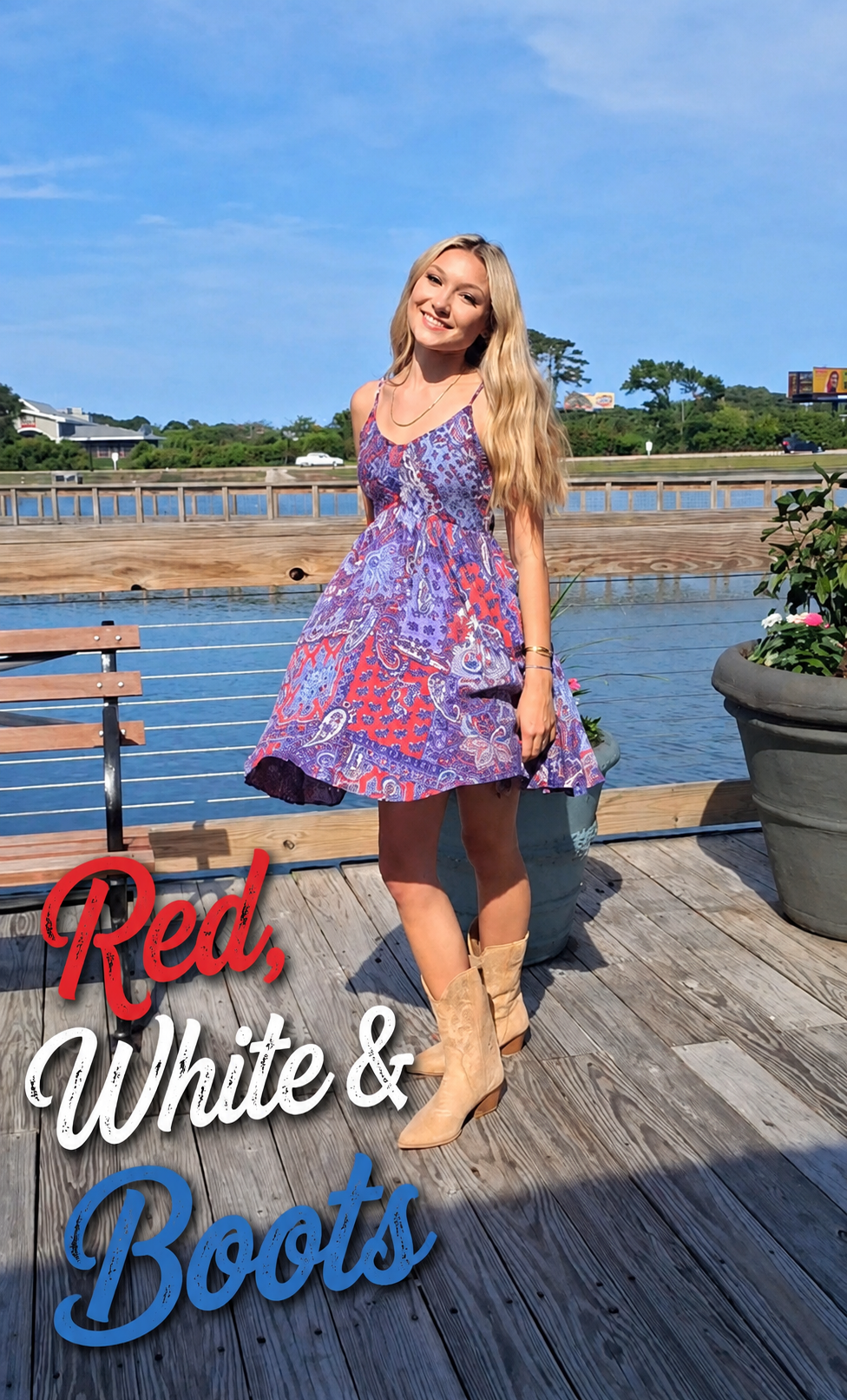 CCMF Red, White & Boots