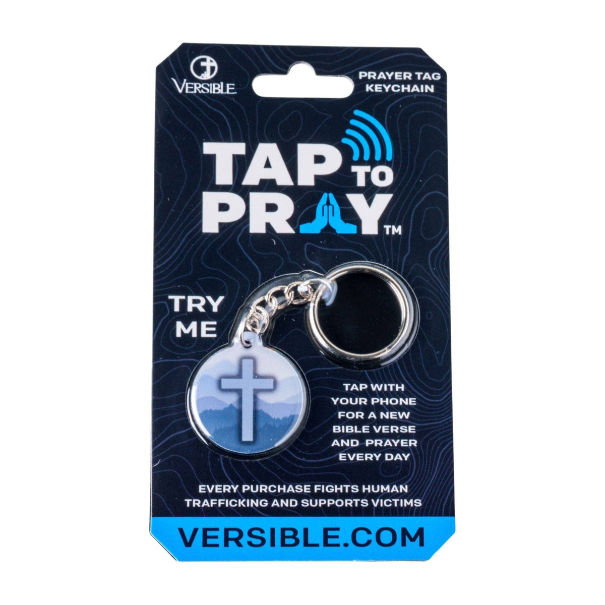 Tap To Pray® Acrylic Keychain