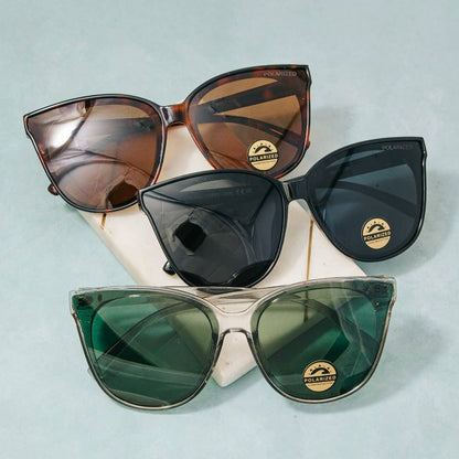 Oversized Polarized Sunglasses Set