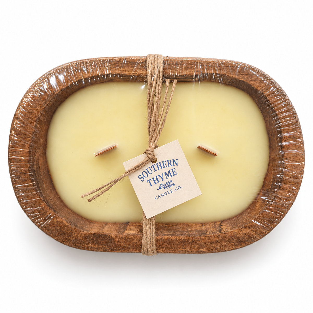 Round Dough Bowl Candle by Southern Thyme