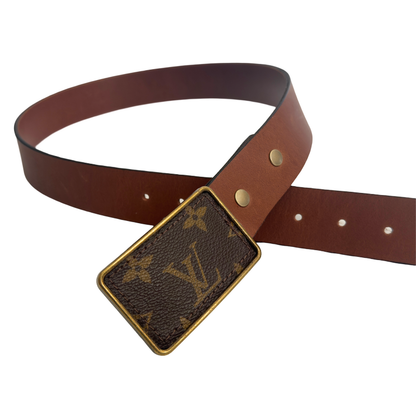 Boujee Belt - Upcycled Monogram