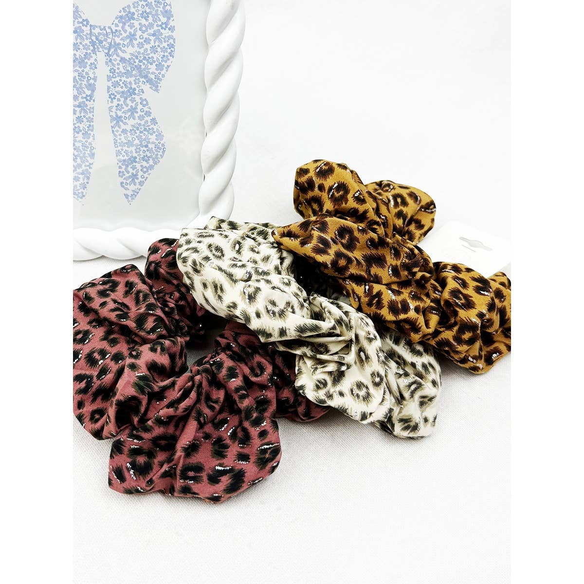 Leopard Hair Scrunchie