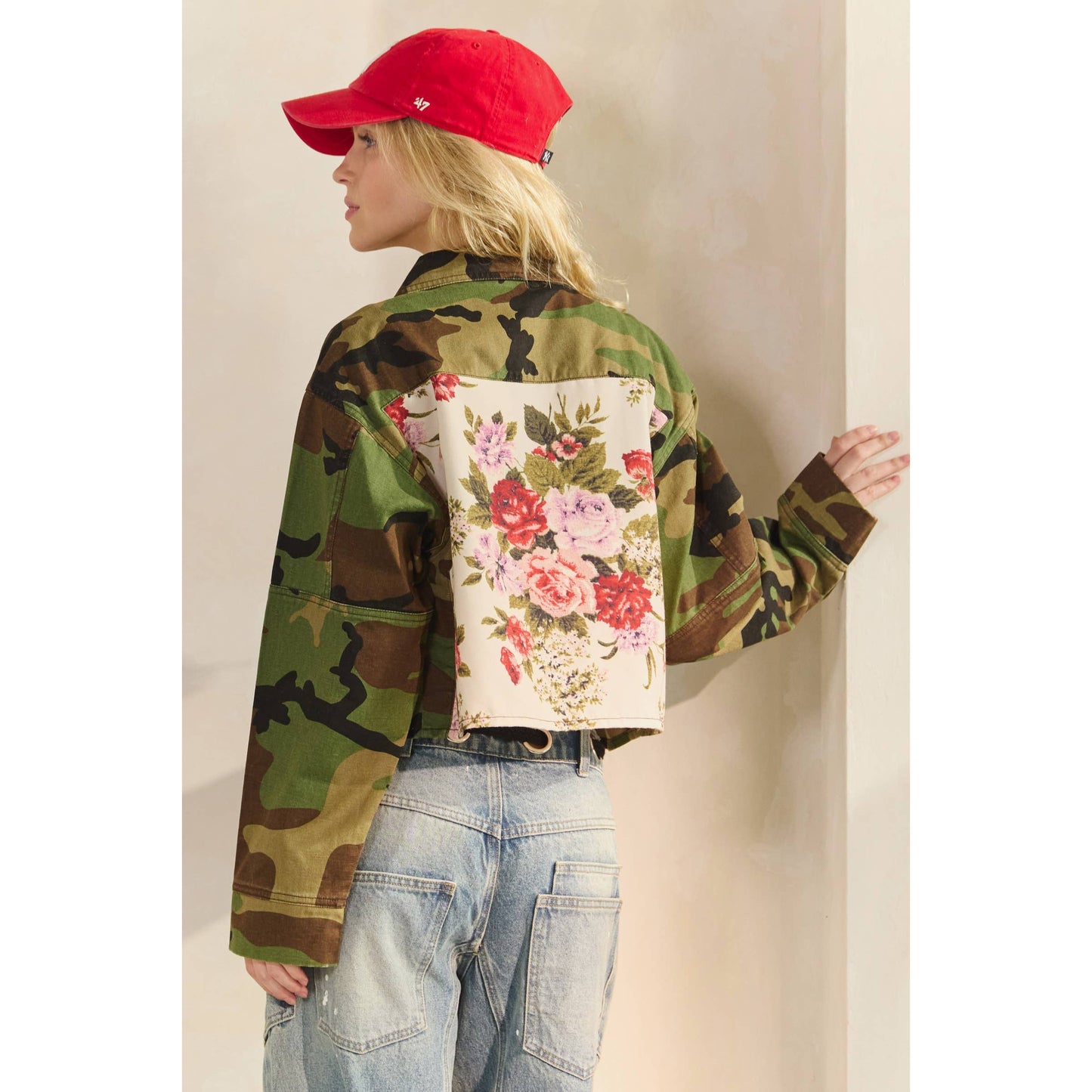 Camo Contrast Jacket