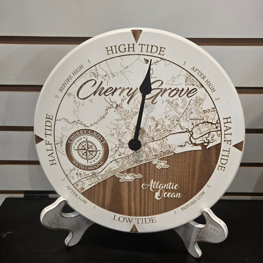 16" Lowcountry Tide Clock - Cherry Grove