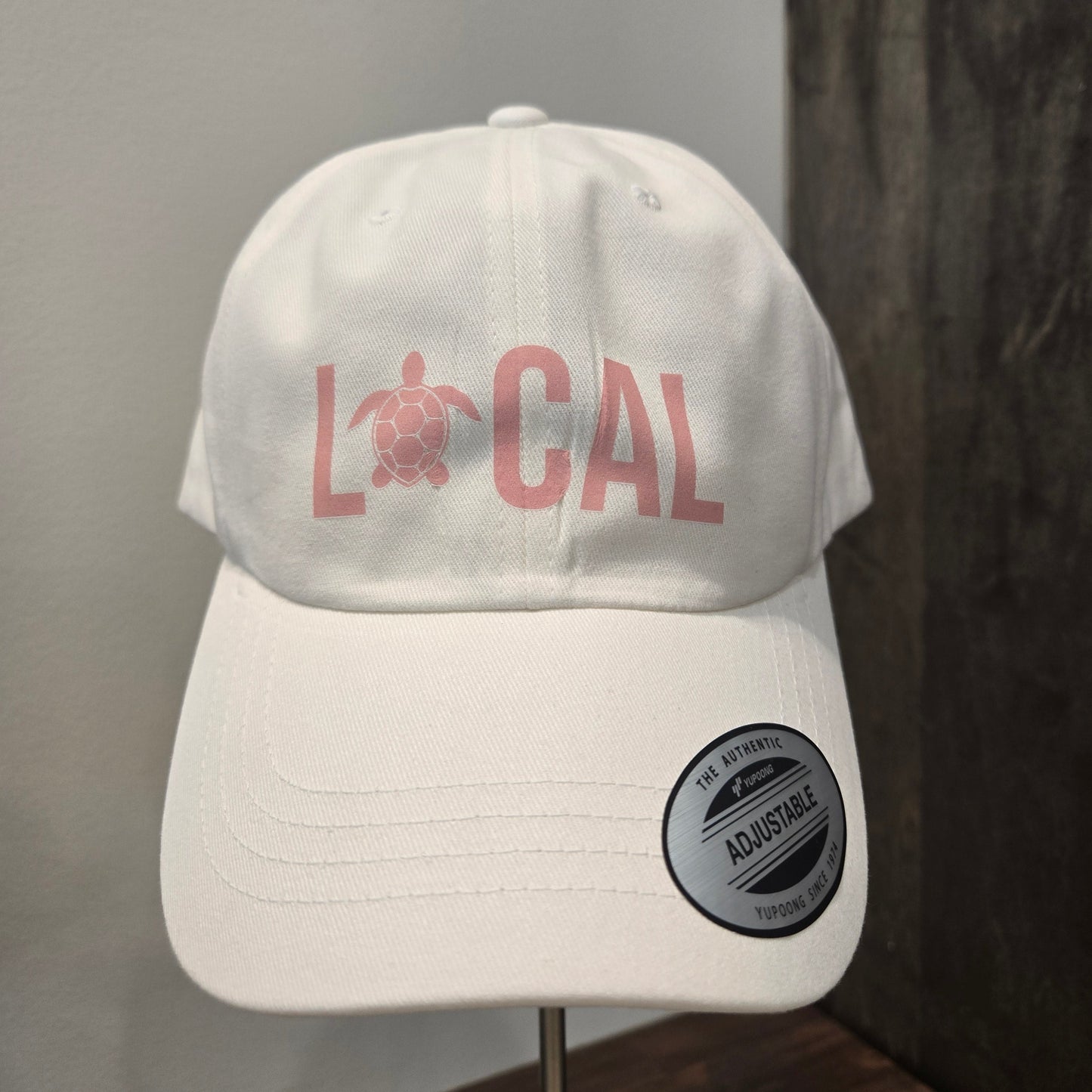 Local ball cap with turtle