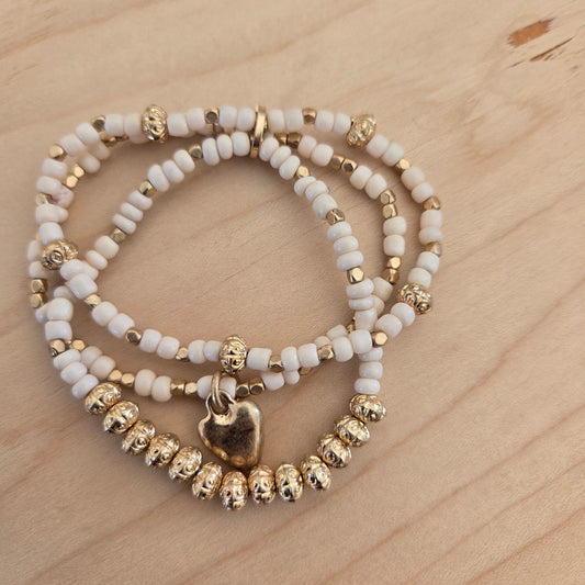 Ocean Breeze Heart Bracelet