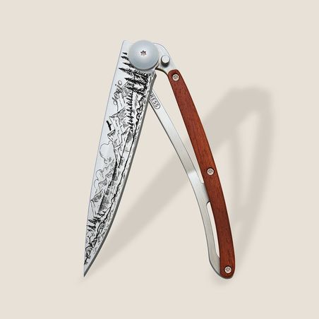 Mountain knife, Coral wood 37g