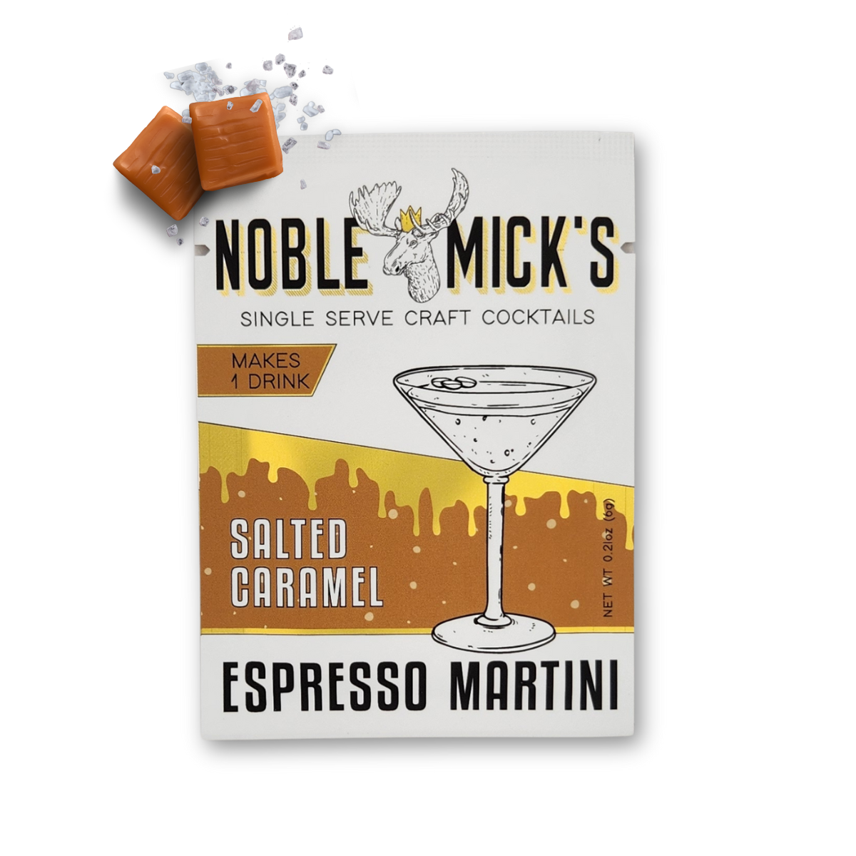 Salted Caramel Espresso Martini Single Serve Craft Cocktail