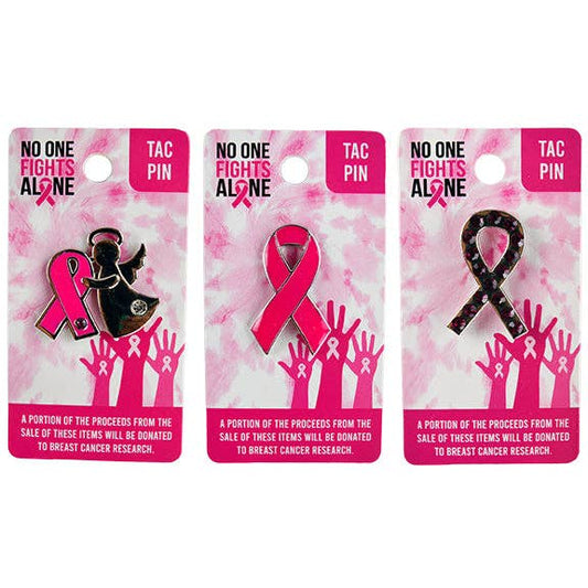Breast Cancer Awareness Enamel Tac Pin