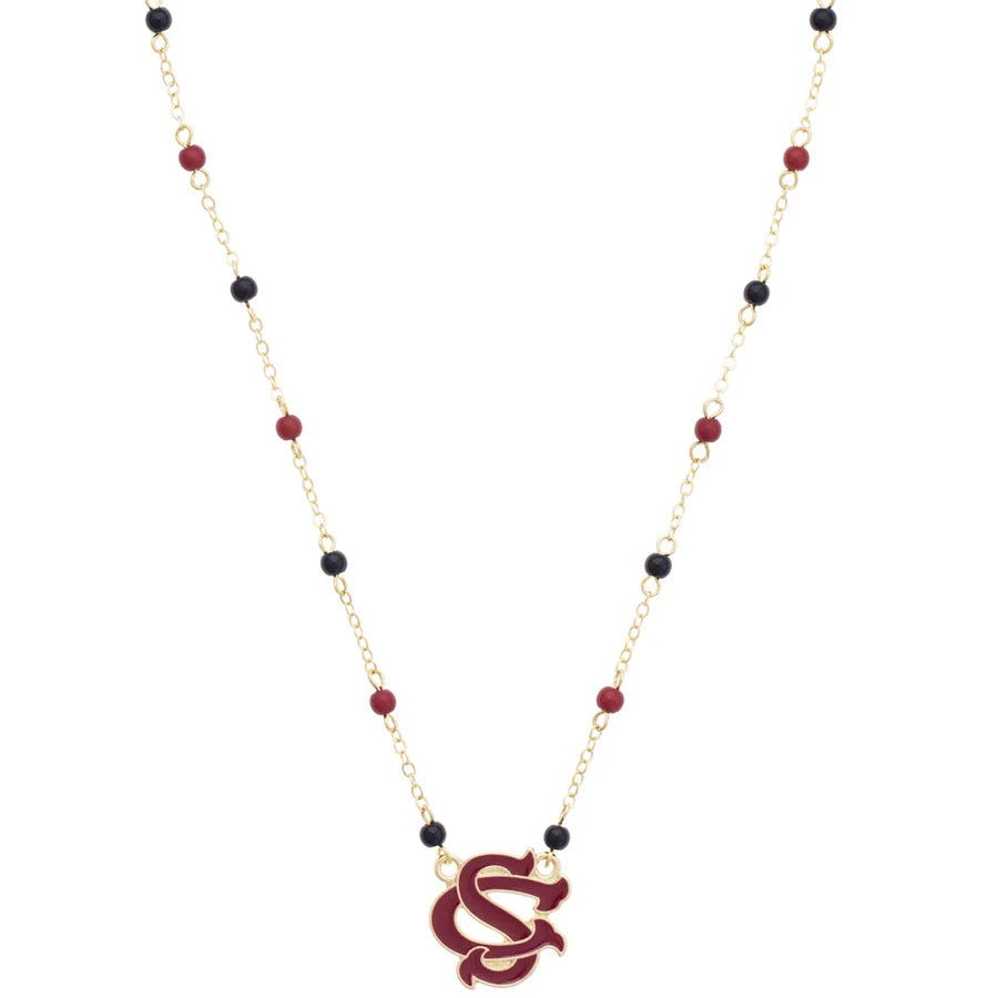 South Carolina Gamecocks Logo Layering Necklace by Canvas Style