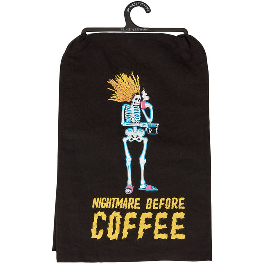 Before Coffee Kitchen Towel