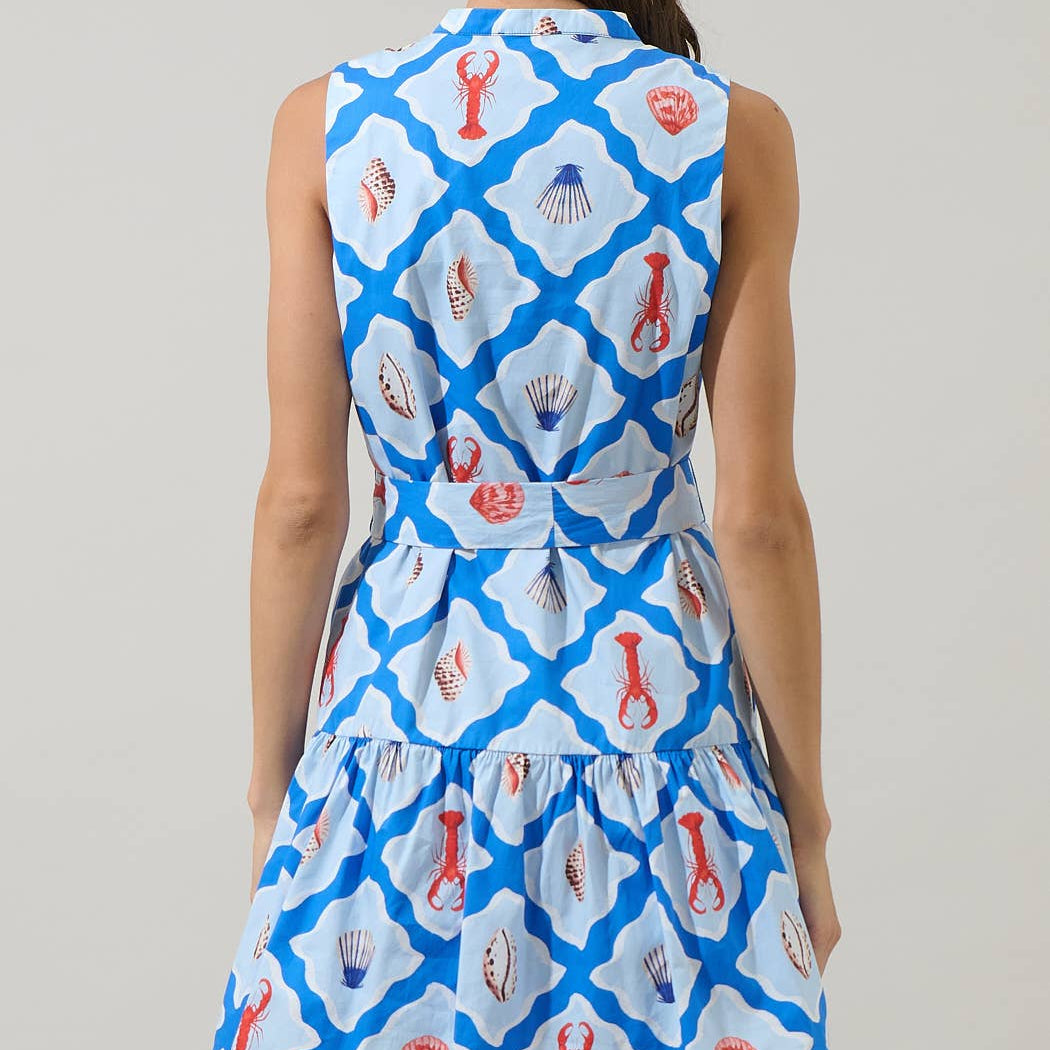 Lobster Bay Vilma Sleeveless Mini Dress