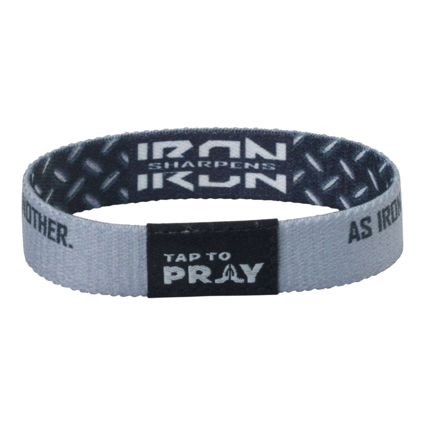 Tap To Pray® Wristband – Iron Sharpens Iron