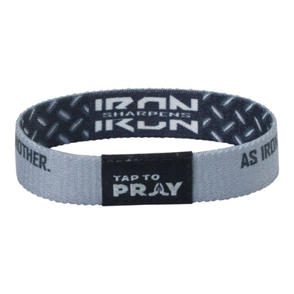 Tap To Pray® Wristband – Iron Sharpens Iron