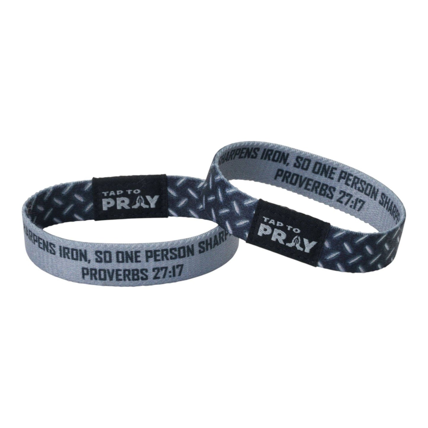 Tap To Pray® Wristband – Iron Sharpens Iron