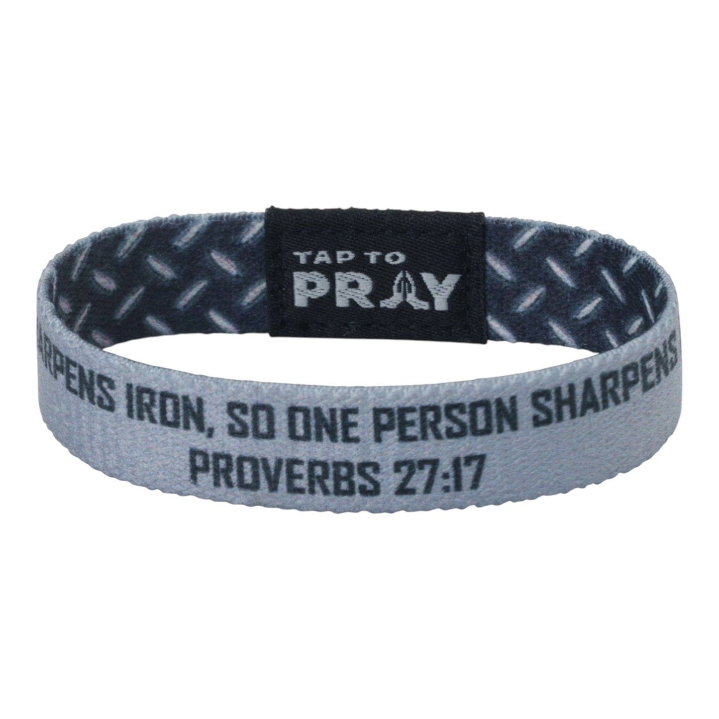 Tap To Pray® Wristband – Iron Sharpens Iron