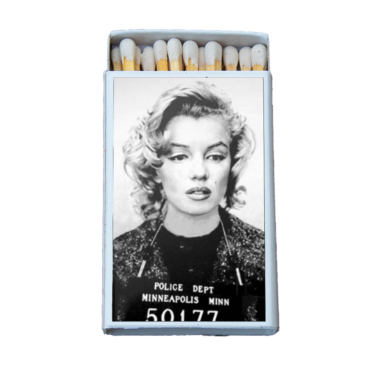 Matches • Celebrity Mug Shot • Home Decor for Candles