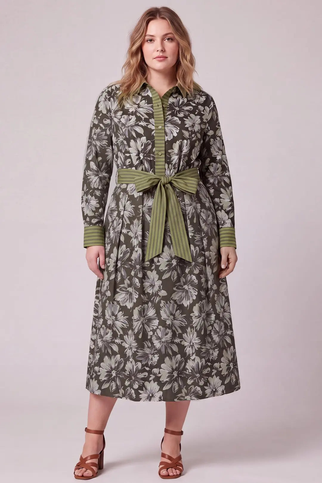 Olive Gardenia Dress