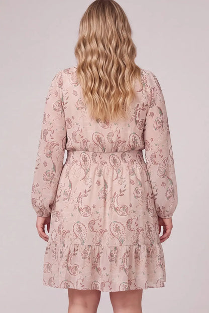 Sage and Sand paisley dress