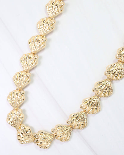 Windham Shell Link Necklace by Caroline Hill