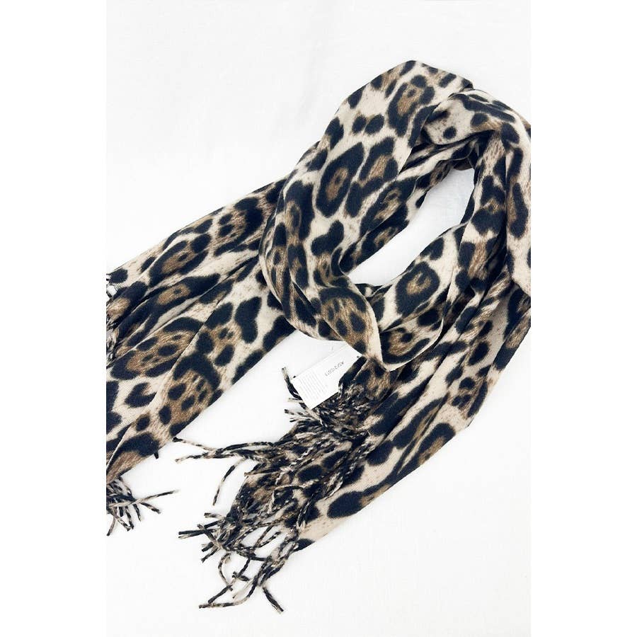 Wild at Heart Leopard Scarf