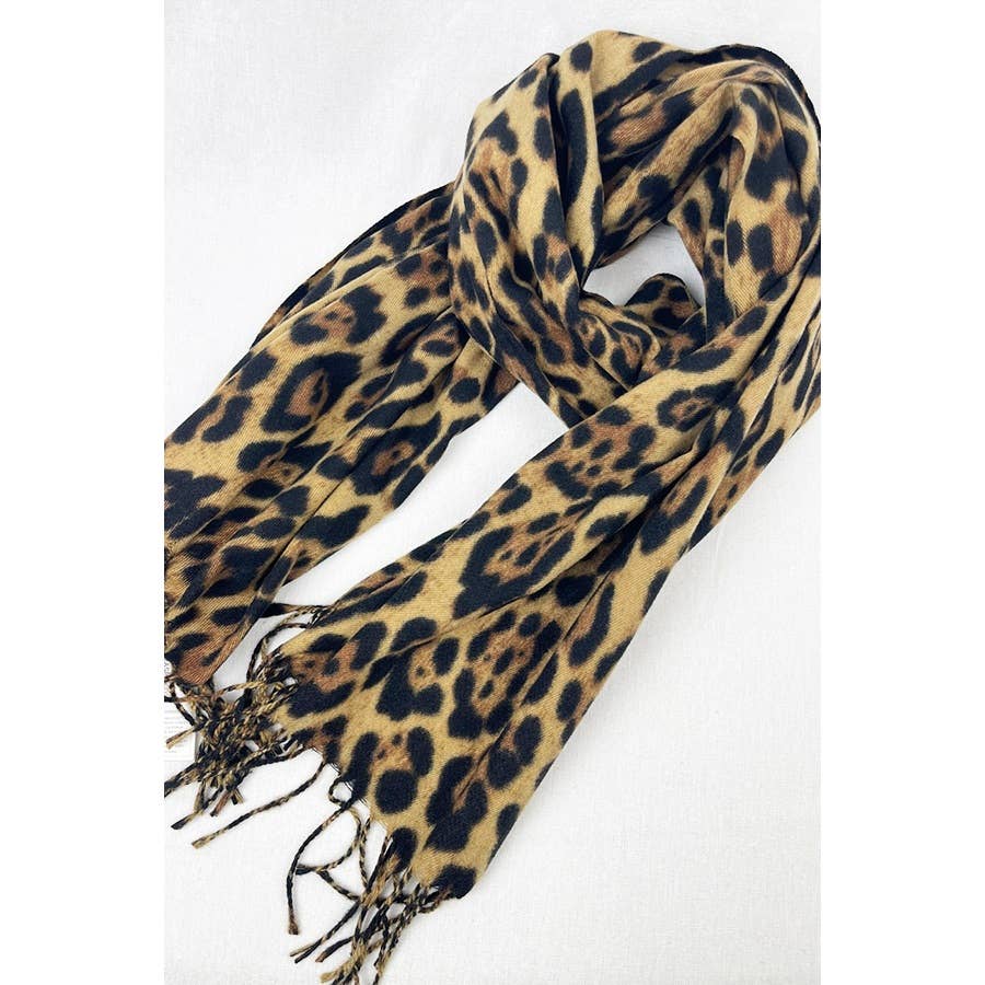 Wild at Heart Leopard Scarf