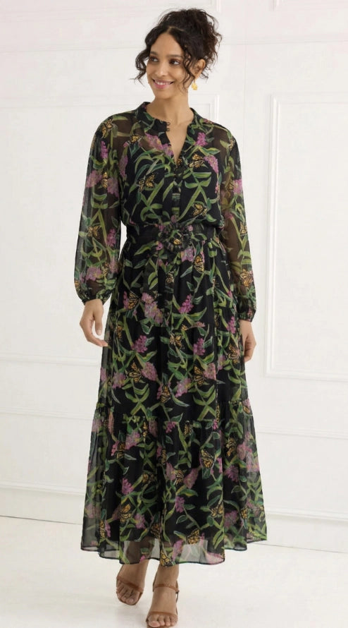 The Tessa Dress- Butterfly Garden by Alivia