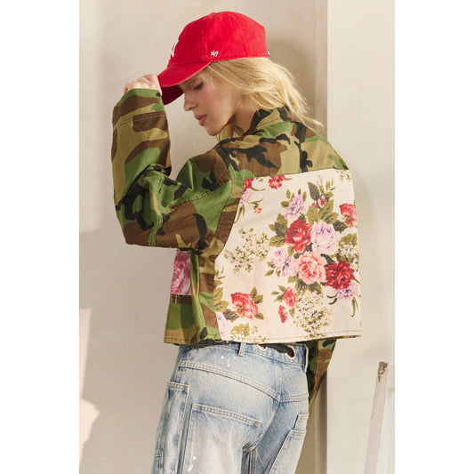 Camo Contrast Jacket