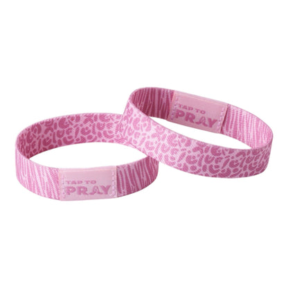 Tap To Pray® Wristband – Safari Rose