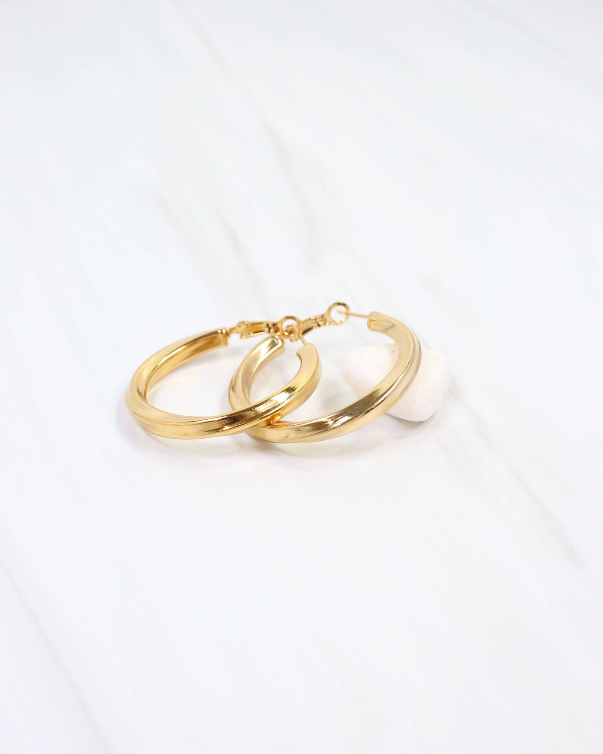 Harwich Hoop Earrings by Caroline Hill