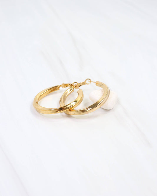 Harwich Hoop Earrings by Caroline Hill