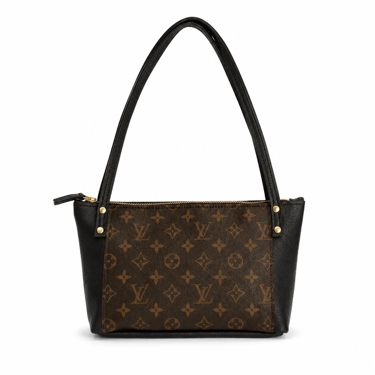 Louis Vuitton-Emma Shoulder Bag - Upcycled Monogram - Black
